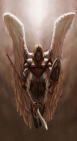 Archangel Michael Warrior Angel Wallpaper