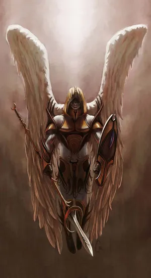 Archangel Michael Warrior Angel Wallpaper