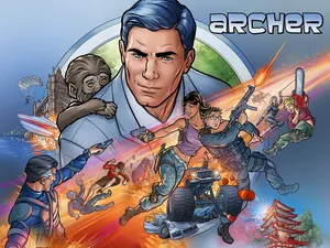 Archer Season 12 Poster Wallpaper