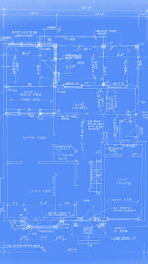 Architectural Blueprint Design Wallpaper