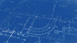 Architectural Blueprint Design Wallpaper