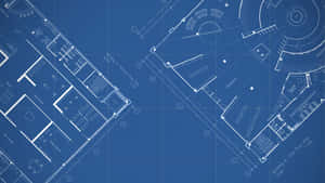 Architectural Blueprint Design Wallpaper