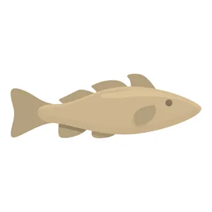 Arctic Cod Illustration Wallpaper