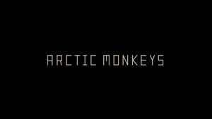 Arctic_ Monkeys_ Band_ Name_ Text Wallpaper
