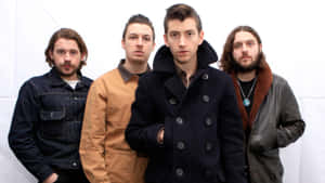 Arctic Monkeys Band Portrait Wallpaper