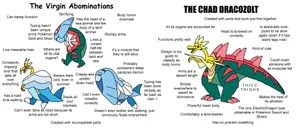 Arctovish And Dracozolt Abilities And Weaknesses Wallpaper