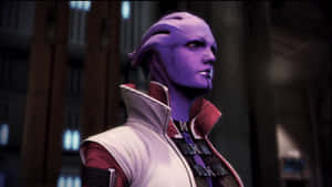 Aria T'loak, Asari Warlord And Ruler Of Omega Wallpaper