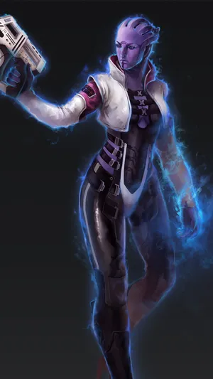 Aria T'loak Ascending In Power Wallpaper