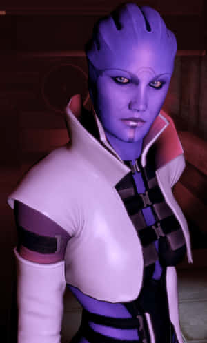 Aria T'loak, Assertive Asari Leader Wallpaper