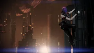 Aria T'loak, The Pirate Queen Of Omega, Ready For Battle Wallpaper