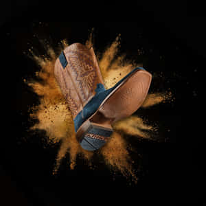 Ariat Boot Dynamic Dust Explosion Wallpaper