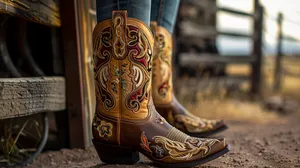 Ariat Western Cowboy Boots Wallpaper