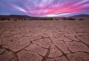 Arid Hot Temperature Of Desert Wallpaper