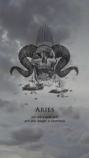 Aries Iphone Graphic Design Wallpaper