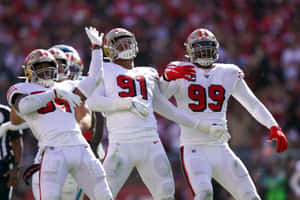 Arik Armstead And Teammates At Levi Stadium 2019 Wallpaper