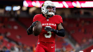Arizona Cardinals Player In Action Wallpaper