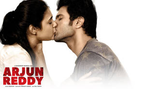 Arjun Reddy Kissing Scene Wallpaper