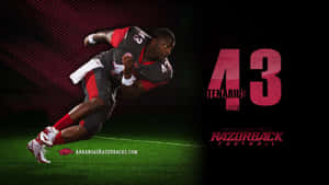 Arkansas Razorbacks Tenarius Wright Wallpaper