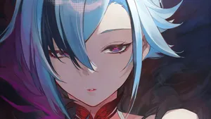 Arlecchino Character Art Wallpaper