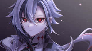 Arlecchino Character Art Wallpaper