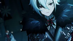 Arlecchino Character Genshin Impact Wallpaper