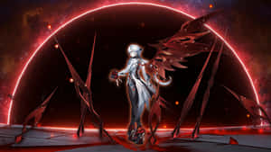 Arlecchino Futuristic Angel Wallpaper