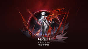 Arlecchino Genshin Impact Character Wallpaper