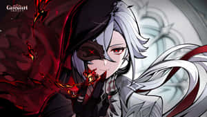 Arlecchino Genshin Impact Character Wallpaper