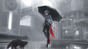 Arlecchino Style Character Wallpaper