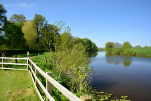 Armagh Countryside River Scene Wallpaper