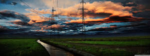 Armenia Electrical Towers Wallpaper