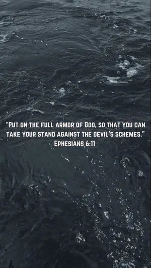 Armor Of God Verse Wallpaper