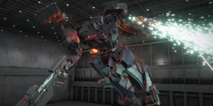 Armored_ Core_ Mecha_ Firing Wallpaper