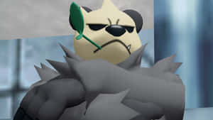 Arms Crossed Pangoro Wallpaper