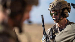 Army Ranger Field Communication.jpg Wallpaper