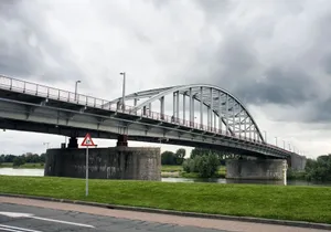 Arnhem Bridge Cloudy Sky Wallpaper