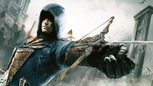 Arno Dorian - Revolutionary Assassin In Action Wallpaper