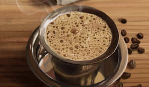 Aromatic Brown Coffee Beans Wallpaper