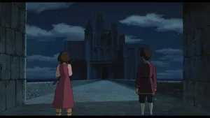Arren And Therru In Tales From Earthsea Wallpaper