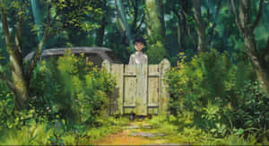 Arrietty And Shawn In The Magical World Of The Secret World Of Arrietty Wallpaper