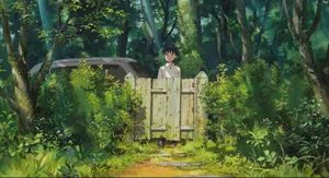 Arrietty And Shawn In The Magical World Of The Secret World Of Arrietty Wallpaper