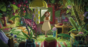 Arrietty And Shawn In The Secret World Of Arrietty Wallpaper