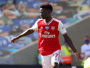 Arsenal Playerin Action Wallpaper