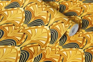 Art Deco Pattern Rolls Wallpaper