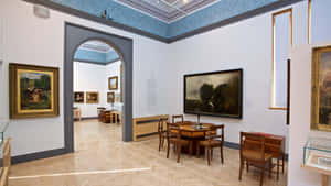 Art Gallery Interior Wolverhampton Wallpaper