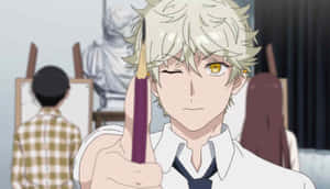 Art Student Concentration Wallpaper