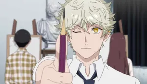 Art Student Concentration Wallpaper