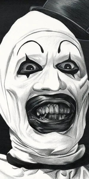 Art The Clown Portrait Wallpaper