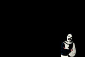 Art The Clown Sinister Smile Wallpaper