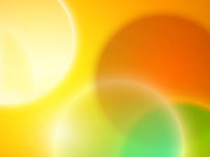 Artful Light Color Circles Wallpaper